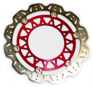 EBC 06-14 Yamaha FZ1 Front Left/Right Vee Floating Red Rotor