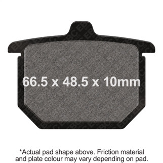 EBC 79-80 Honda CB 750 F Supersport Front Left/Right Semi-Sintered Vee Brake Pads