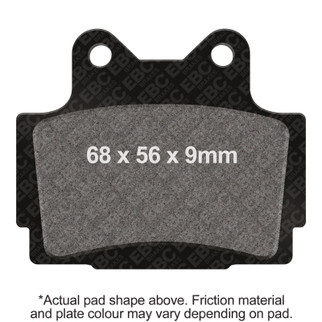 EBC 1987 Yamaha SRX 250 51Y/52E/1JA Front Left/Right Sintered HH/R Brake Pads