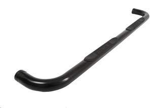 Dee Zee 14-19 Chevrolet Silverado Tubes - 3In Round Black Steel CrewCab