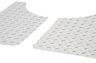Dee Zee Universal Flaps Brite-Tread Universal 11x19 Notched (Blk)
