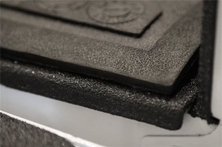 Dee Zee 07-18 Chevrolet Silverado Heavyweight Bed Mat - Custom Fit 6 1/2Ft Bed (X Pattern)