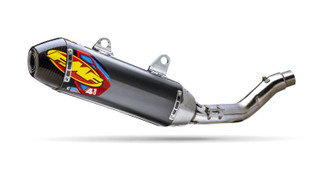 FMF Racing KTM Factory 4.1 RCT Anodized Titanium S/O w/Carbon Cap