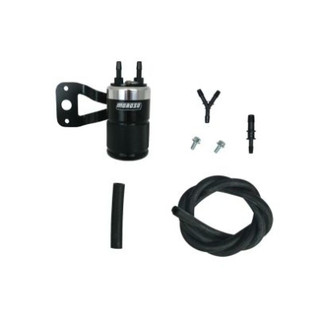 Moroso Harley-Davidson Twin Cam (w/Ss Teardrop Air Cleaner) Air Oil Separator - Black & Polished