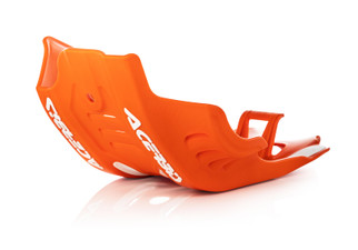 Skid Plate Orange/white
