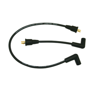 Moroso 71-78 Harley-Davidson XL Solid Stainless Core Wire Set - Black