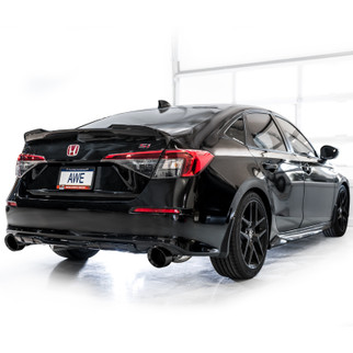 AWE Tuning 22+ Honda Civic Si/Acura Integra Track Edition Cat-Back Exhaust - Dual Diamond Black Tips