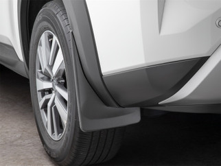 WeatherTech 22-23 Nissan Pathfinder Rear No Drill MudFlaps - Black