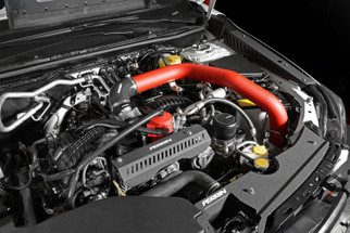 PERRIN 22-26 Subaru WRX Front Mount Intercooler Kit (Red Tubes & Silver Core)