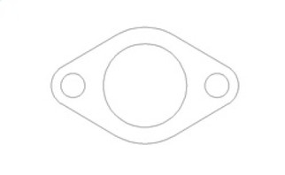 Cometic Lotus Twin-cam .064in AM Exhaust Gasket