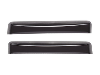 WeatherTech 19-23 GMC/Chevrolet Sierra / Silverado 1500 CC Rear Side Window Deflectors - Dark Tint