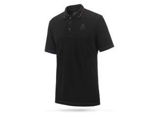 Akrapovic Corpo Polo Black Mens - XS