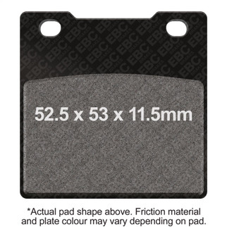 EBC 78-82 Honda CB 250 N/T Front Left/Right FA-SFA-X Brake Pads