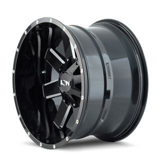 ION Type 141 20x9 / 6x135 BP / -3mm Offset / 106mm Hub Gloss Black Milled Wheel