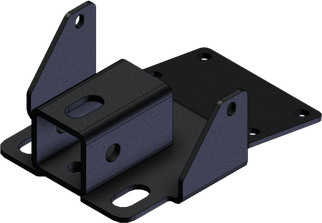 KFI 17-23 Kawasaki Mule 400 SX/ 05-16 Mule 610 2 in. Receiver Hitch Rear