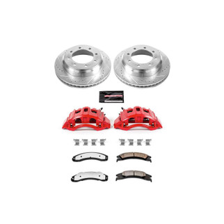 Power Stop 17-18 Ford E-450 Super Duty Rear Z36 Truck&Tow Kit w/Cals