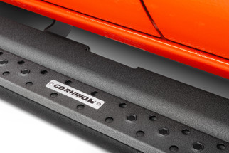 Go Rhino Dominator Extreme DSS Sliders - Tex Blk - 68in