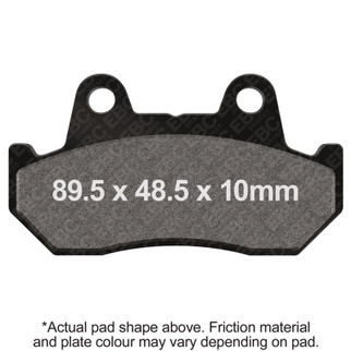 EBC 86-87 Honda CN 250 Helix Front Left/Right FA-SFA-X Brake Pads
