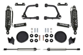 Fabtech 2022 Toyota Tundra 4WD Factory Rear Coils 3in UCA Sys w/Fr Dirt Logic 2.5 Resi C/O Rr Coil