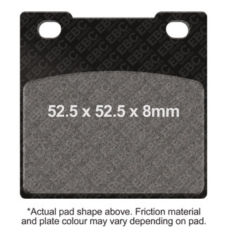 EBC 89-90 Kawasaki ZX 750 ZX-7 H Front Left Sintered HH Brake Pads