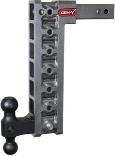 Gen-Y Mega Duty 2in Shank 15in Drop 2K TW 16K Hitch w/GH-051 Dual-Ball/GH-0100 Stabilizer Kit