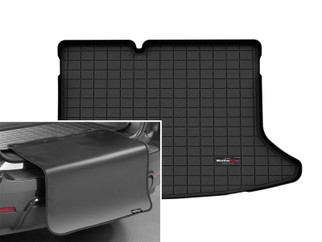 WeatherTech 2020+ Kia Niro Cargo With Bumper Protector - Black