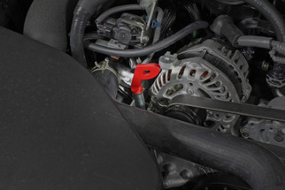 PERRIN 15-26 Subaru WRX & 13-26 BRZ/FR-S/86/GR86 Dipstick Handle P Style - Red