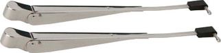 Kentrol 87-95 Jeep Wrangler YJ Windshield Wiper Arms Pair - Polished Silver