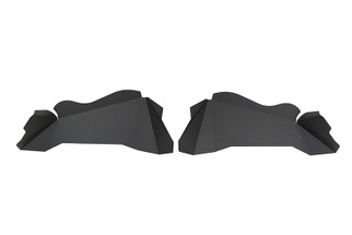 Fishbone Offroad 07-18 Jeep Wrangler JK Aluminum Rear Inner Fenders - Black Powdercoat