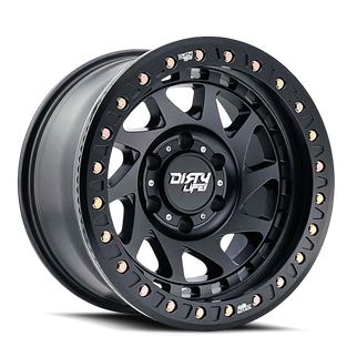 Dirty Life 9313 Enigma Race 17x9 / 6x135 BP / -12mm Offset / 87.1mm Hub Matte Black Wheel