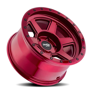 Dirty Life 9315 Compound 17x9 / 6x139.7 BP / -12mm Offset / 106mm Hub Crimson Candy Red Wheel