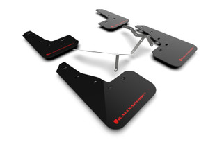 Rally Armor 22-26 Honda Civic/Civic Si/Sport Black UR Mud Flap w/Red Logo