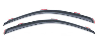 AVS 15-18 Ford F-150 Standard Cab Ventvisor In-Channel Window Deflectors 2pc - Smoke