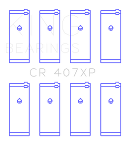 King Engine Bearings Nissan CA16DET/CA18DET/CA20ET (Size .026) Connecting Rod Bearings (Set of 4)