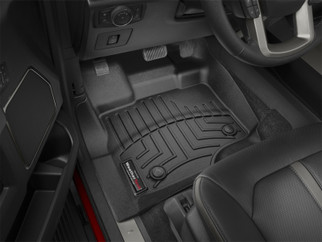 WeatherTech 2017+ Honda Ridgeline Front FloorLiner - Grey
