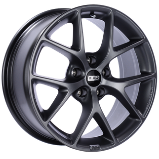 BBS SR 19x8.5 5x112 ET46 Satin Grey Wheel -82mm PFS/Clip Required