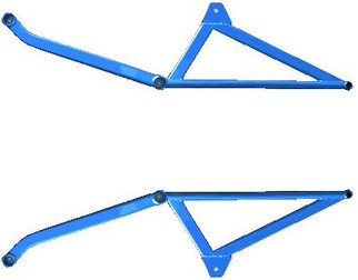 Cusco Power Brace Rear Member GH8 GRB GVB WRX/STi / Subaru BRZ / Toyota 86