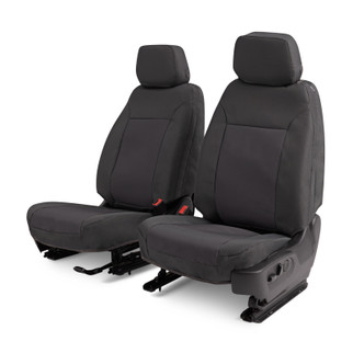 Covercraft 17-24 Nissan Armada Endura PrecisionFit Custom Third Row Seat Covers - Charcoal/Charcoal
