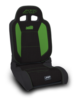 PRP EnduroDaily Reclining Suspension Seat - Black/Green Tweed - Passenger
