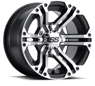 ITP SS 212 14x6 / 4x137 BP / 4+2 Offset Machined Wheel