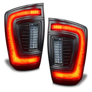 Oracle Lighting 16-23 Gen 3 Toyota Tacoma Black Series Flush Style LED Tail Lights