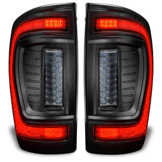Oracle Lighting 16-23 Gen 3 Toyota Tacoma Black Series Flush Style LED Tail Lights