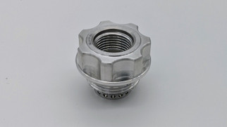 Granatelli -10AN ORB Female -20AN Male Threaded Insert Vented Oil Fill Cap - Natural