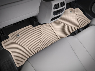 WeatherTech 2016+ Honda Pilot Rear Rubber Mats - Tan