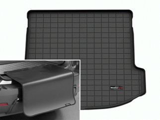 WeatherTech 2022 Audi A3/S3 Sedan (Quattro AWD) Trunk Cargo Liner w/Bumper Protector - Black