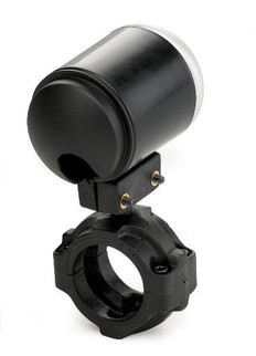AutoMeter Gauge Mount Roll Pod For 1.75in. Roll Cage Fits 5in. Pedestal Tach Black