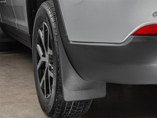 WeatherTech 2021+ Jeep Grand Cherokee L No Drill MudFlaps - Black