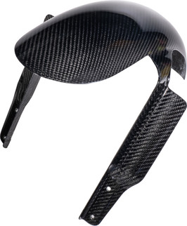 Carbon Fiber Front Fender M8 Softail W/inverted Frnt End