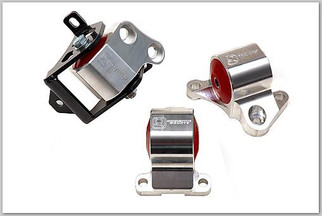 Innovative 96-00 Civic B/D Series Silver Aluminum Mounts 85A Bushings (2 Bolt)