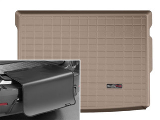 WeatherTech 2018+ BMW X2 Cargo Liners w/ Bumper Protector - Tan